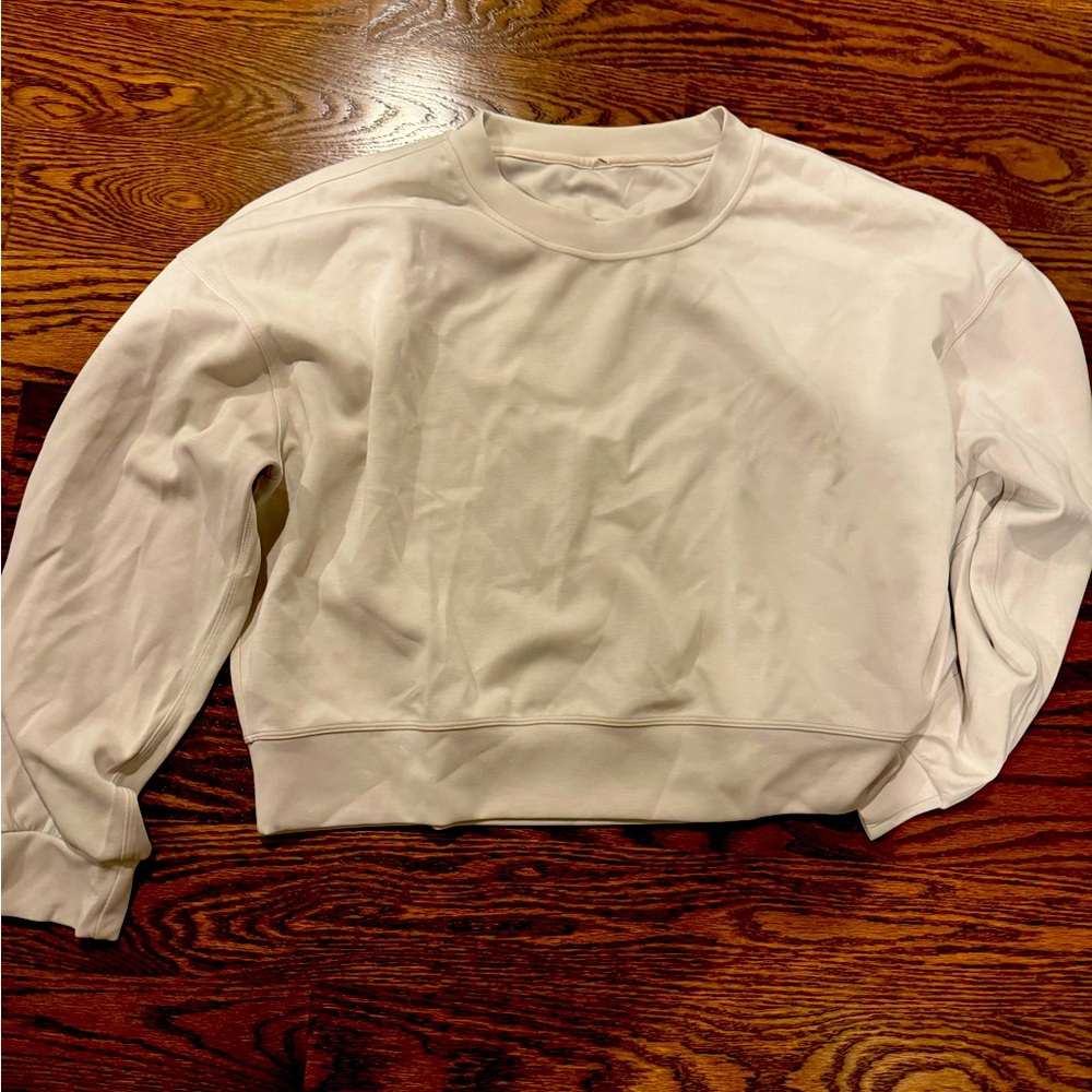 Lululemon Athletica Cream Sweatshirt